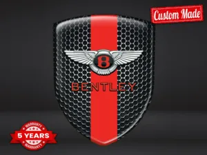 Bentley Vinyl Logoaufkleber Design Max Stilvoll Pro Haltbar